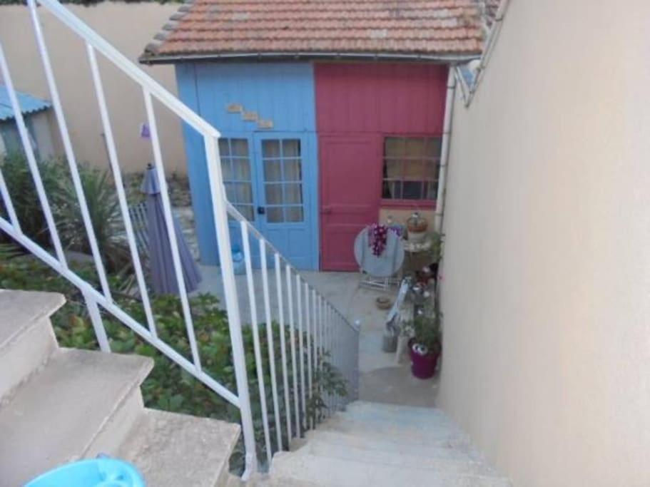 Ferienwohnung Fabienne Cote Jardins De La Fontaine Nîmes Exterior foto